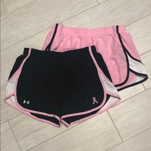 Breast Cancer awareness Workout shorts